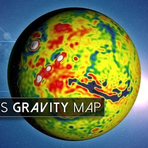 Mars Gravity Map