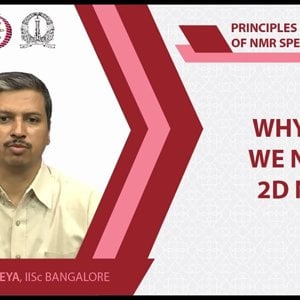 NMR Spectroscopy by Prof. Hanudatta S. Atreya (NPTEL):- Lecture 21: Why do we need 2D NMR