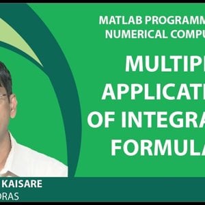 MATLAB Programming for Numerical Computation by Niket Kaisare (NPTEL):- Lecture 3.5: Multiple Applications of Integration Formulae