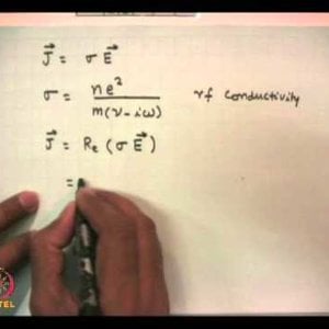 Plasma Physics: Fundamentals and Applications (NPTEL):- Lecture 4: RF Conductivity of Plasma