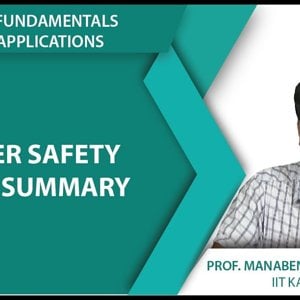 Laser Fundamentals by Prof. Manabendra Chandra (NPTEL):- Lecture 40 - Laser safety and summary