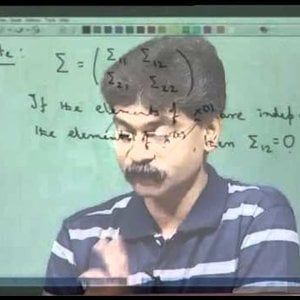 Applied Multivariate Analysis (NPTEL):- Lecture 1: Basic concepts on multivariate distribution - 1