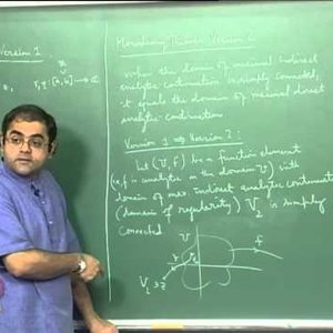 Advanced Complex Analysis - Part 1 (NPTEL):- Deducing the Second (Simply Connected) Version of the Monodromy Theorem