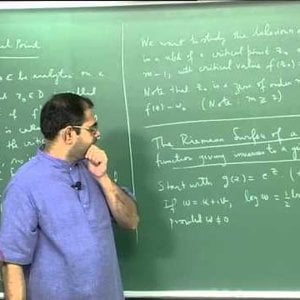 Advanced Complex Analysis - Part 1 (NPTEL):- Constructing the Riemann Surface for the Complex Logarithm