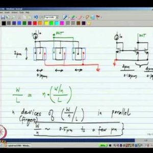 Analog IC Design by Dr. Nagendra Krishnapura (NPTEL):- MOS transistors-mismatch, speed