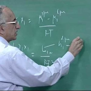 Chemical Engineering Thermodynamics by Prof. M.S. Ananth (NPTEL):- Lecture 31: Miscellaneous topics in phase equilibria