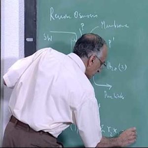 Chemical Engineering Thermodynamics by Prof. M.S. Ananth (NPTEL):- Lecture 30: Thermodynamic Consistency/ Reverse Osmosis