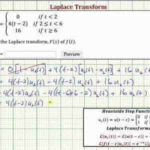 Ex: Find the Laplace Transform of a Piecewise Defined Function (Ramp)