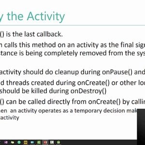 Mobile (Android) Computing by Prof. Pushpendra Singh (NPTEL):- Lecture 14: Activity Lifecycle I