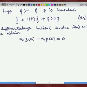 Ordinary Differential Equations and Applications (NPTEL):- Lecture 40: General Second Order Equations 2