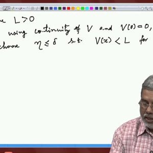 Differential Equations and Applications (NPTEL):- Lecture 34: Lyapunov Function 1