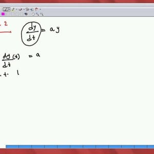 Differential Equations and Applications (NPTEL):- Lecture 02: Examples I