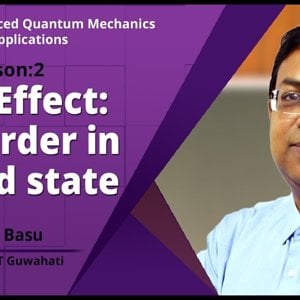 Advanced Quantum Mechanics with Applications by Prof. Saurabh Basu (NPTEL):- Stark Effect: First order in ground state
