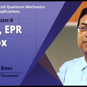 Advanced Quantum Mechanics with Applications by Prof. Saurabh Basu (NPTEL):- Qubits, EPR Paradox