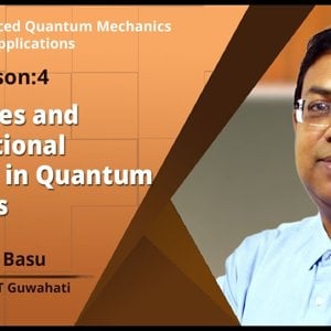 Advanced Quantum Mechanics with Applications by Prof. Saurabh Basu (NPTEL):- Symmetries and Conservational Principles in Quantum Mechanics