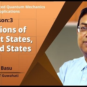 Advanced Quantum Mechanics with Applications by Prof. Saurabh Basu (NPTEL):- Applications of Coherent States, squeezed states