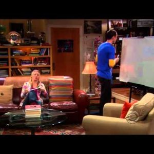 Sheldon tries to teach Penny a "little" physics - YouTube