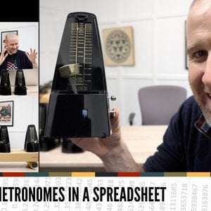 Synchronising Metronomes in a Spreadsheet