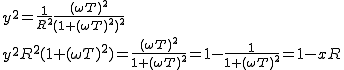 {1+%28%20\omega%20T%29^2}%20=%201%20-%20\frac{1}{1%20+%20%28%20\omega%20T%29^2}%20=%201%20-%20xR.gif