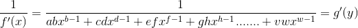1}&plus;efx^{f-1}&plus;ghx^{h-1}&space;.......&space;&plus;vwx^{w-1}&space;}&space;=&space;g'(y).gif