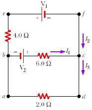 Kirchhoff's Rules Circuit Problem | Physics Forums