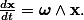 ?%24%5Cfrac%7Bd%5Cmathbf%7Bx%7D%7D%7Bdt%7D%3D%5Cboldsymbol%7B%5Comega%7D%5Cwedge%5Cmathbf%7Bx%7D.gif