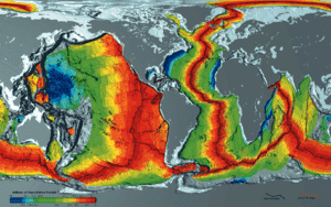 300px-Earth_seafloor_crust_age_1996.gif