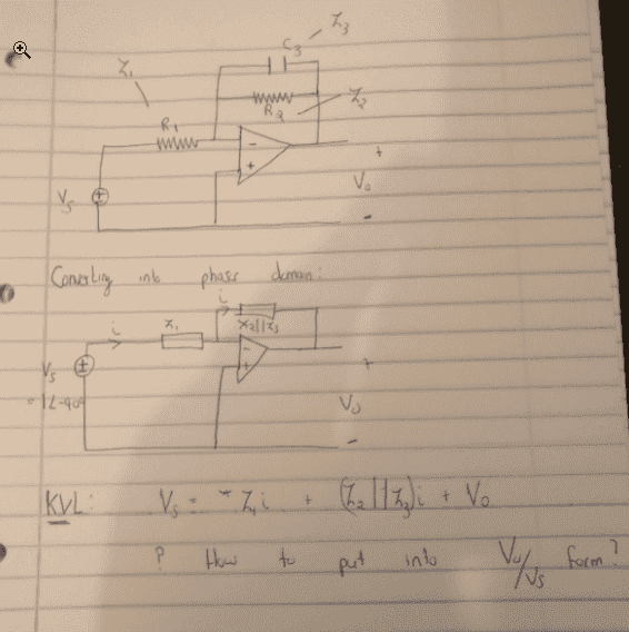 Gain question (Opamp/capacitors)