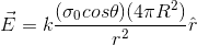 %5Cfrac%7B%28%5Csigma_%7B0%7Dcos%5Ctheta%29%284%5Cpi%20R%5E%7B2%7D%29%7D%7Br%5E2%7D%5Chat%7Br%7D.gif