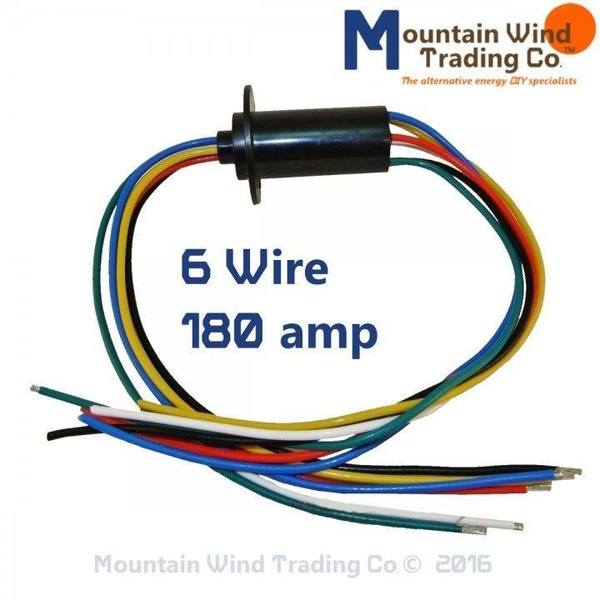 The easiest way to run wires through a rotating shaft?