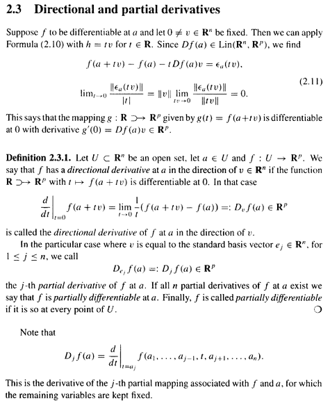 D&K - Start of Section 2.3 on Directional and Partial Derivatives  ... .png