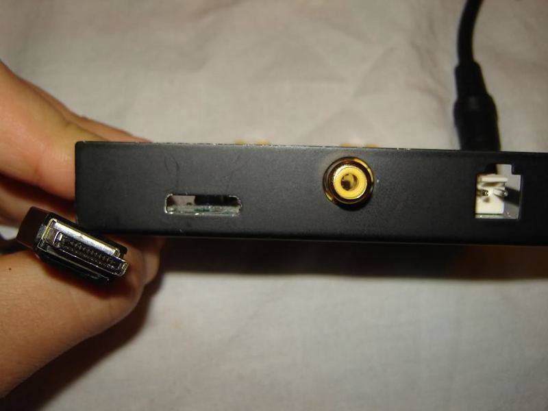 Video Monitor jack repair, Power and signal