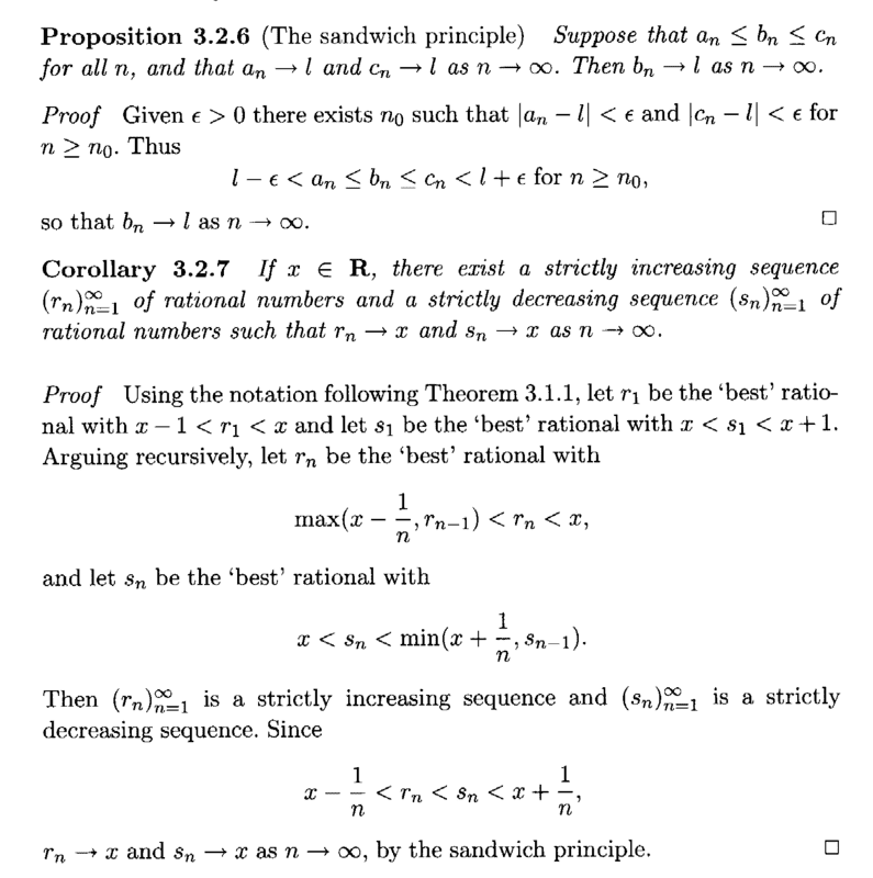 Garling - Corollary  3.2.7 ... and Proposition 3.2.6  ... .png