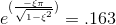 gif.latex?e^{(\frac{-\xi\pi%20}{\sqrt{1-\xi^{2}}})}=.163.gif