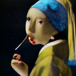 Girl with a pearl earring smoking.jpg