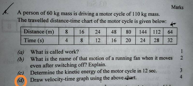 Worksheet Velocity Graph.pdf - Section: Name: Date: Velocity-Time Graph  Worksheet Part I: Time hours 1. Above is a velocity-time graph of a moving