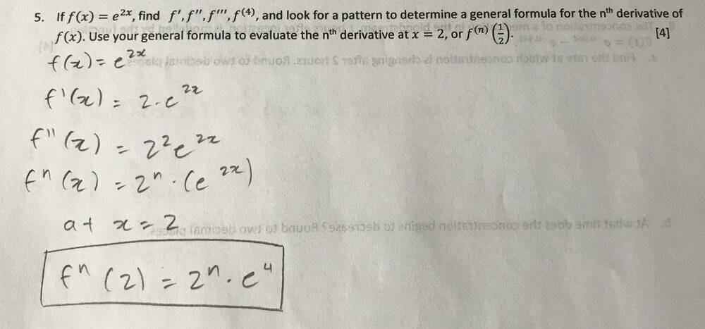Solving for f',f'',f''' and determining a general formula