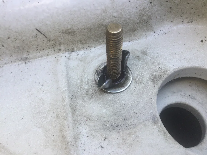 Thread 'How to remove a seized toilet tank bolt?'