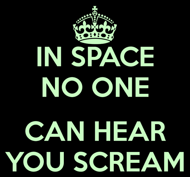 No sound in vacuum? So can I clap more?