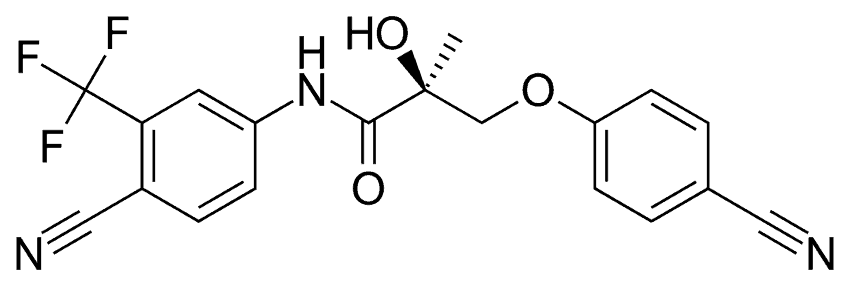 Ostarine Molecule.png