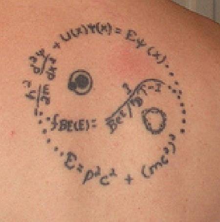 Math or physics tattoo? | Page 4 | Physics Forums