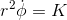 png.latex?r%5E2%5Cdot%7B%5Cphi%7D=K.png