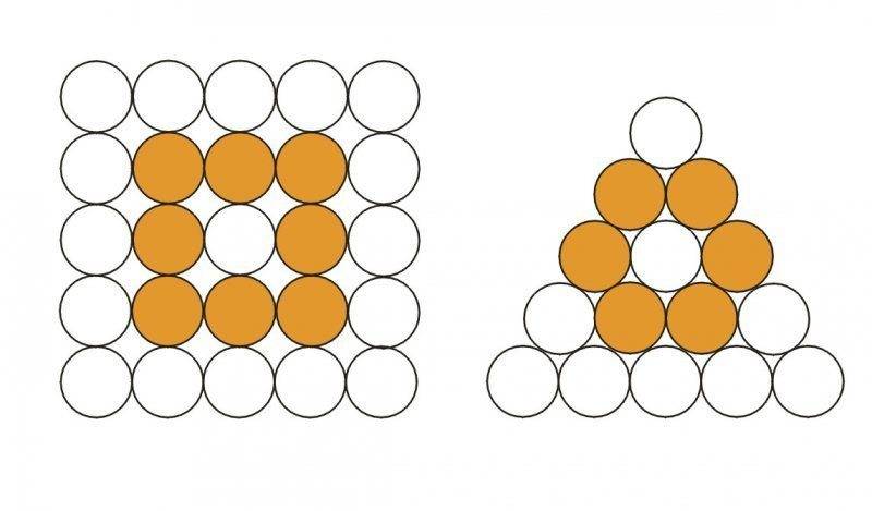 36 Stacked Congruent Cubes