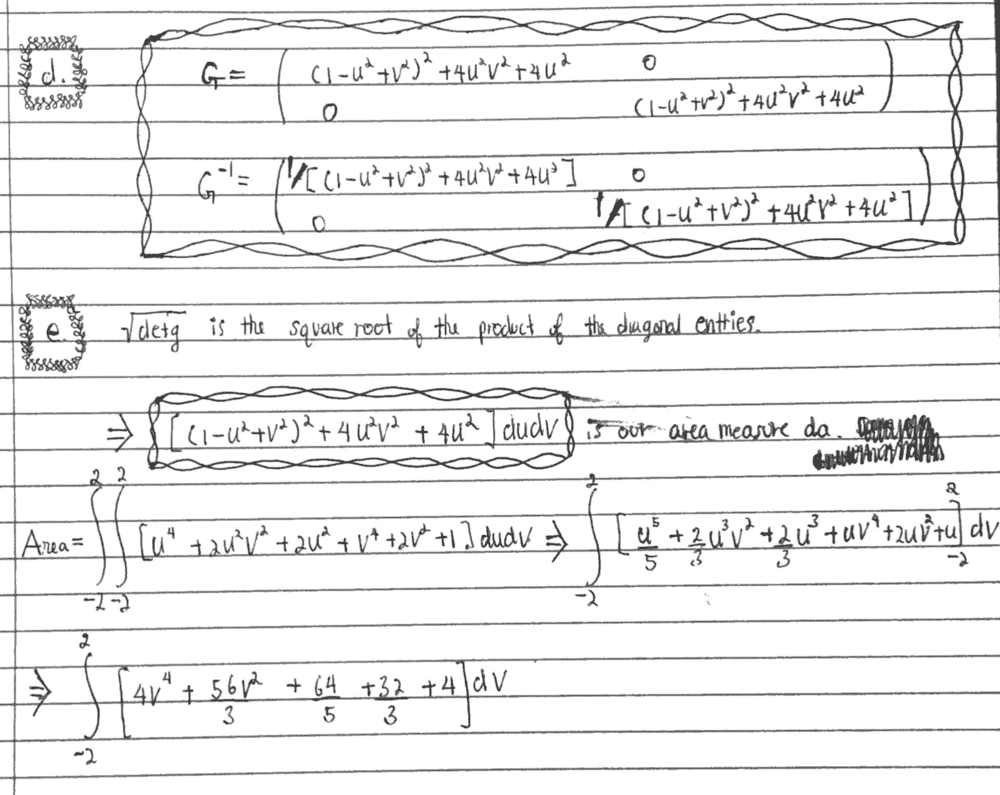 Computing the second fundamental form - can you spot the error?