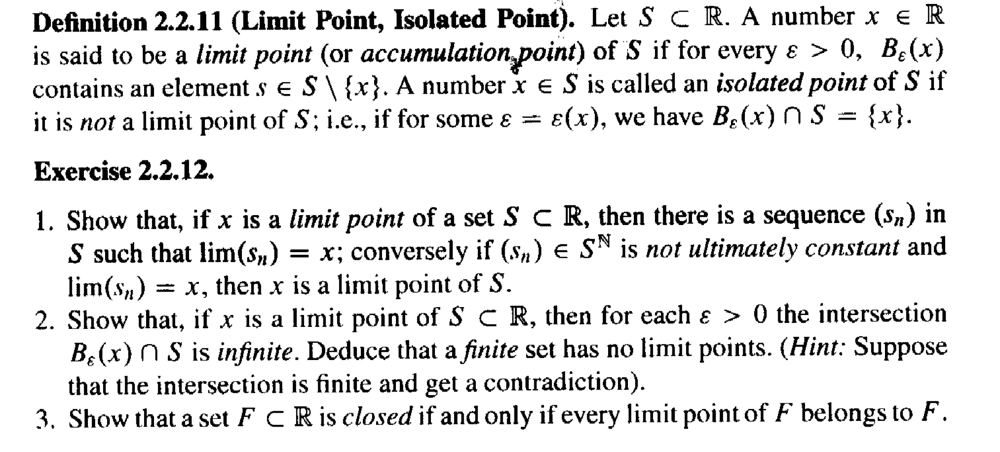 Sohrab - Definition 2.2.11 ... Limit Point  ... .png