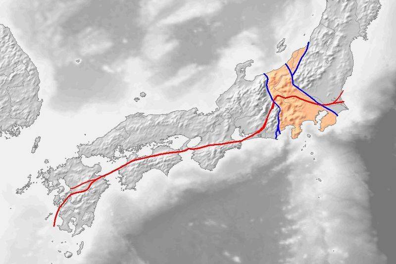 Tectonic map of southwest Japan.jpg