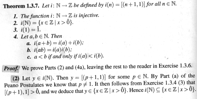 リーダ The Set of Positive Integers - a Copy of the Natural Numbers