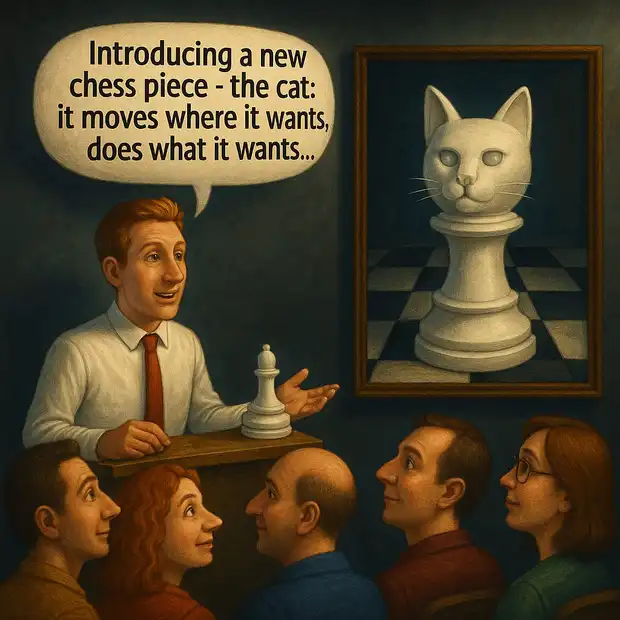 The cat - a new chess piece.webp