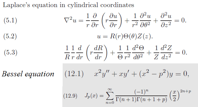 Partial Differential equation, Temp in a Cylinder | Physics Forums