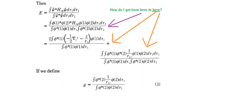 Hartree fock derivation problem • Physics Forums